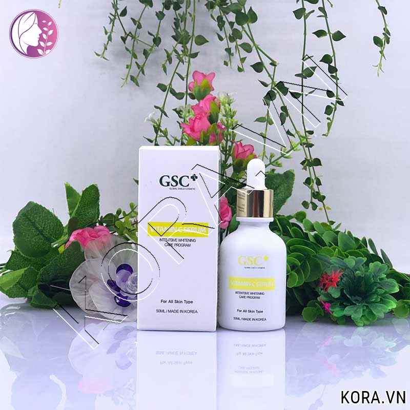 Công dụng tinh chất Vitamin C Serum trị thâm GSC